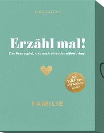 Produktbild von Erzähl mal! Familie: Das Fragespiel, das euch einander näherbringt von Elma van Vliet