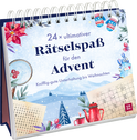 Produktbild von 24 x ultimativer Rätselspaß für den Advent: Knifflig-gute Unterhaltung bis Weihnachten von Stefan Heine