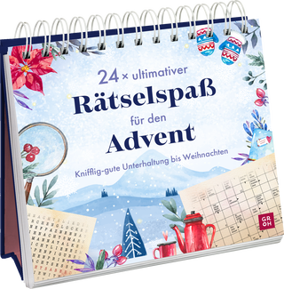 Produktbild von 24 x ultimativer Rätselspaß für den Advent: Knifflig-gute Unterhaltung bis Weihnachten