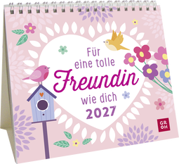 Produktbild von Mini-Kalender 2027: Für eine tolle Freundin wie dich