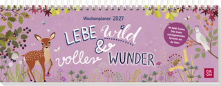 Produktbild von Tischkalender 2027 quer: Lebe wild und voller Wunder