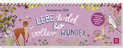 Produktbild von Tischkalender 2027 quer: Lebe wild und voller Wunder
