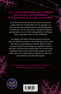Zusatzmaterial 9783426565957 U4 von Break out – Ich werde dich kriegen!: Roman von D. C. Odesza