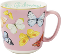Produktbild von Blütenträume Kaffeebecher "Mein Glücksmoment", 350 ml