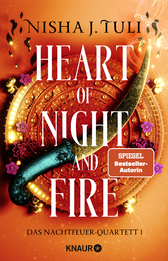 Buchcover von Heart of Night and Fire: Das Nachtfeuer-Quartett 1 von Nisha J. Tuli