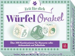 Produktbild von Würfelorakel – Zeit für dich: Über 200 Kombinationen für Momente voller Achtsamkeit und Selbstliebe