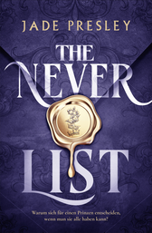 Buchcover von The Never List von Jade Presley