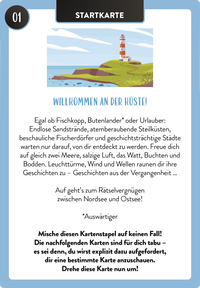 Zusatzmaterial PA 4036442009888 innen 011 von LandXcape - Der Schatz der Freibeuter: Eine Escape-Rallye entlang der Küste von Corinna Harder, Swen Harder