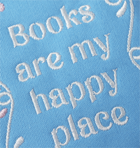 Zusatzmaterial PA 4036442015681 innen 011 von Buchverliebt Besticktes Täschchen, Happy Place