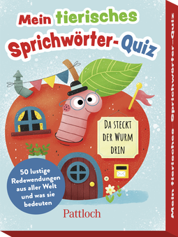 Produktbild von Mein tierisches Sprichwörter-Quiz: 50 lustige Redewendungen aus aller Welt und was sie bedeuten von Anika Gehrmann