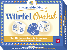Produktbild von Würfelorakel – Entscheide dich: Über 200 Kombinationen mit denen du garantiert Antworten findest