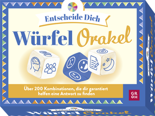 Produktbild von Würfelorakel – Entscheide dich: Über 200 Kombinationen mit denen du garantiert Antworten findest