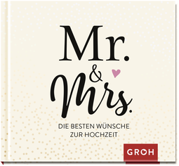 Produktbild von Mr. & Mrs.: Die besten Wünsche zur Hochzeit