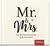 Produktbild von Mr. & Mrs.: Die besten Wünsche zur Hochzeit