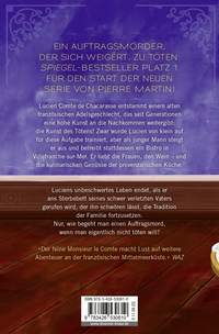 Zusatzmaterial 9783426530610 U4 von Monsieur le Comte und die Kunst des Tötens: Kriminalroman von Pierre Martin