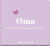 Produktbild von Oma. Viel Liebe in einem kleinen Buch von Elma van Vliet