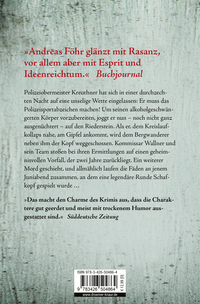Zusatzmaterial 9783426504864 U4 von Schafkopf: Kriminalroman von Andreas Föhr