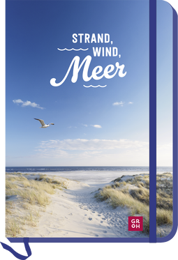 Produktbild von Notizbuch Strand Wind Meer