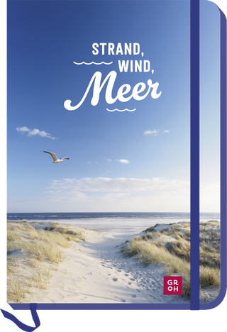 Produktbild von Notizbuch Strand Wind Meer