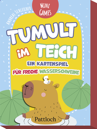 Produktbild von Mini Games – Tumult im Teich: Ein Kartenspiel für freche Wasserschweine
