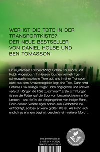 Zusatzmaterial 9783426525913 U4 von Schlangengrube: Kriminalroman von Daniel Holbe, Ben Tomasson