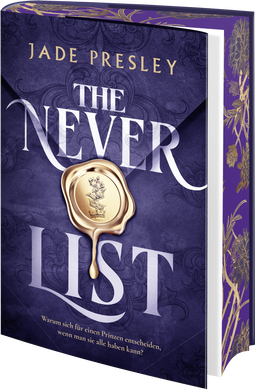 Buchcover von The Never List von Jade Presley