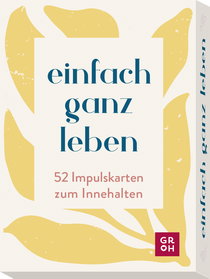 Produktbild von Kartenset: einfach ganz leben: 52 Impulskarten zum Innehalten