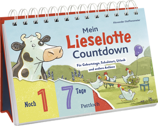 Produktbild von Mein Lieselotte Countdown: Für Geburtstage, Schulstart, Urlaub, Ferien, Weihnachten und andere Anlässe
