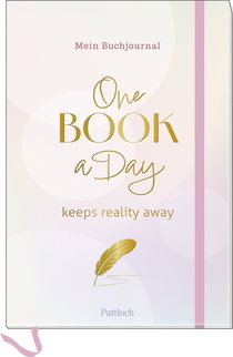 Buchcover von Mein Buchjournal. One Book a Day keeps reality away