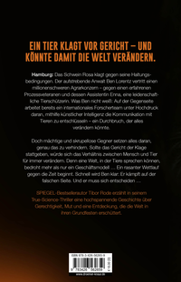 Zusatzmaterial 9783426562659 U4 von Animal: Sprich oder stirb. Thriller von Tibor Rode