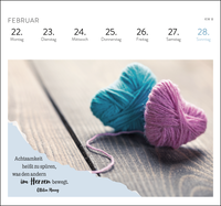 Zusatzmaterial PA 4036442014639 innen 011 von Postkartenkalender 2027: Eine kleine Umarmung für jeden Tag