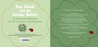 Zusatzmaterial 4036442016015 U4 von Kleine Glücksmomente für dich: 25 Botschaften zum Glücklichsein