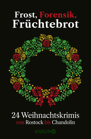Buchcover von Frost, Forensik, Früchtebrot: 24 Weihnachtskrimis von Rostock bis Chandolin