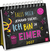 Produktbild von Postkartenkalender 2027: Falls mich jemand sucht: Ich bin im Eimer