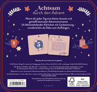 Zusatzmaterial 4036442014608 U4 von Achtsamkeit im Advent: 24 Impulse für die Weihnachtszeit von Ella Rosenbusch