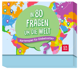 Produktbild von In 80 Fragen um die Welt - Kartenspiel für Globetrotter