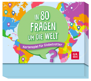 Produktbild von In 80 Fragen um die Welt - Kartenspiel für Globetrotter