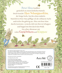 Zusatzmaterial 9783737355537 U4 von Peter Hase Ein Guckloch-Abenteuer von Beatrix Potter