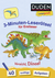 Buchcover von Duden Leseprofi – 3-Minuten-Leserätsel für Erstleser: Vorsicht, Dinos!: 40 knifflige Aufgaben von Susanna Moll