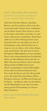 Zusatzmaterial KL 978 3 10 397616 8 vorne von Leere Schränke: Roman von Maria Judite de Carvalho