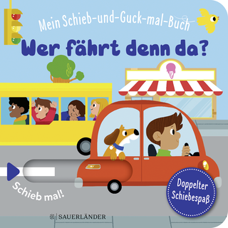 Buchcover von Mein Schieb & Guck-mal-Buch: Wer fährt denn da?