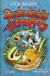 Buchcover von Drachendetektiv Schuppe – Gefährliches Gemüse von Katja Brandis