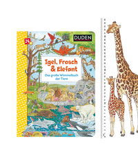 Zusatzmaterial PA 978 3 7373 3474 7 innen 009 von Duden 24+: Igel, Frosch & Elefant: Das große Wimmelbuch der Tiere: Wimmelbuch von Christina Braun, Sebastian Coenen