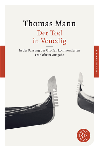 Buchcover von Der Tod in Venedig: In der Fassung der Großen kommentierten Frankfurter Ausgabe