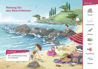 Zusatzmaterial PA 978 3 7373 3499 0 innen 001 von Duden Leseprofi – Mit Bildern lesen lernen: Abenteuer mit dem Meermädchen von Anja Kiel, Alexandra Langenbeck