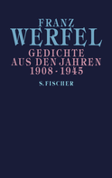 Buchcover von Gedichte aus den Jahren 1908-1945 von Franz Werfel