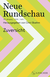 Buchcover von Neue Rundschau 2026/1: Zuversicht