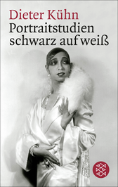 Buchcover von Portraitstudien schwarz auf weiß von Dieter Kühn