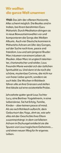 Zusatzmaterial KL 978 3 949465 04 8 vorne von Yoga Town: Roman von Daniel Speck