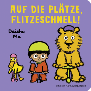 Buchcover von Auf die Plätze, flitzeschnell!